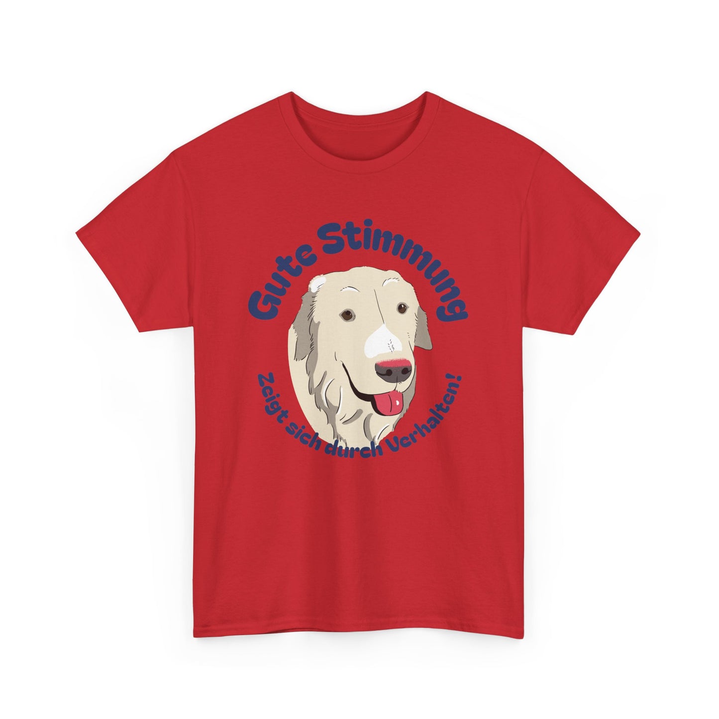 Golden Retriever T-Shirt – Hajo im Comic-Style | Positives Hundetraining