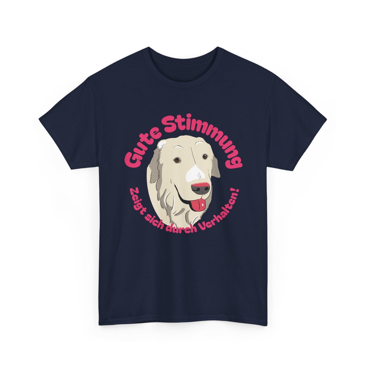 Golden Retriever T-Shirt – Hajo im Comic-Style | Positives Hundetraining