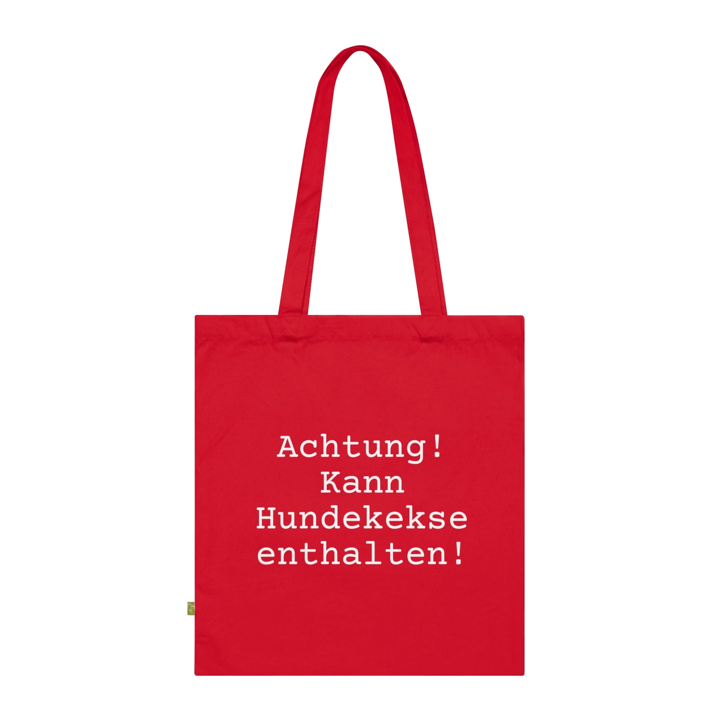 Tasche  "Achtung! Kann Hundekekse enthalten!"