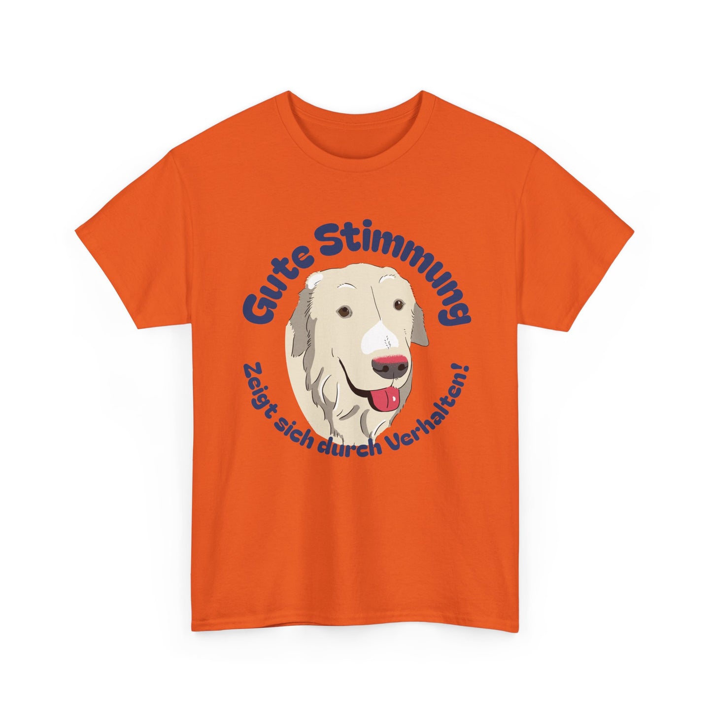 Golden Retriever T-Shirt – Hajo im Comic-Style | Positives Hundetraining