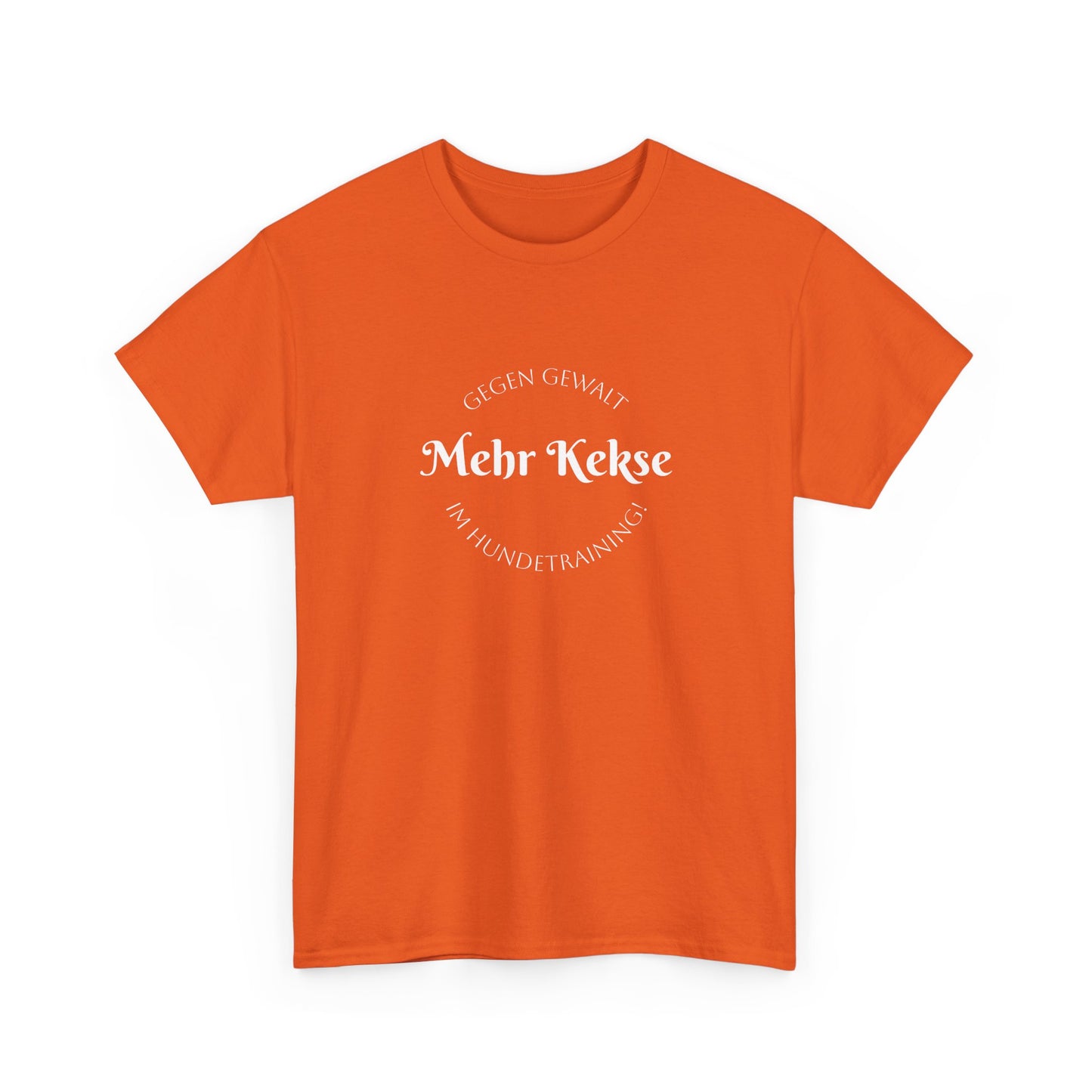 T-Shirt orange mehr Kekse