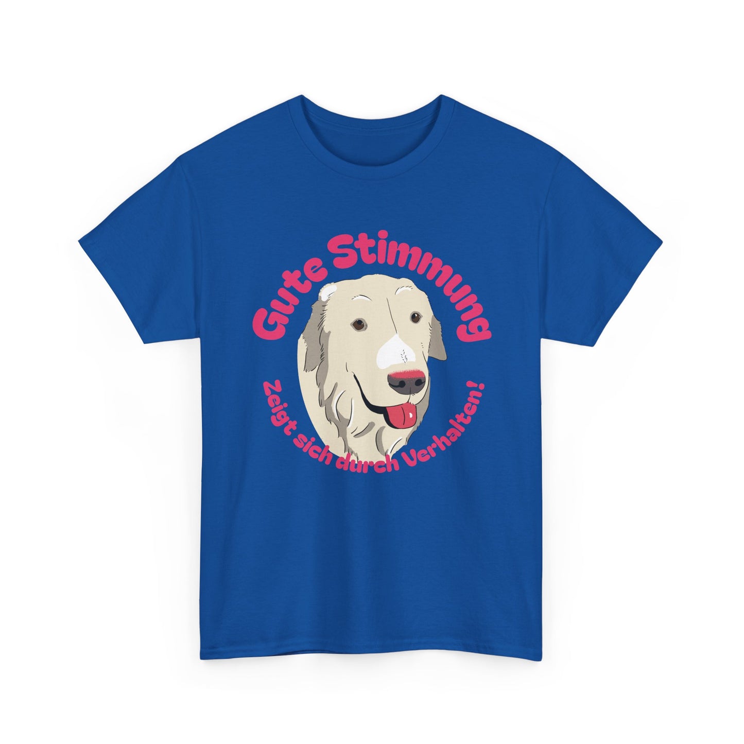 Golden Retriever T-Shirt – Hajo im Comic-Style | Positives Hundetraining