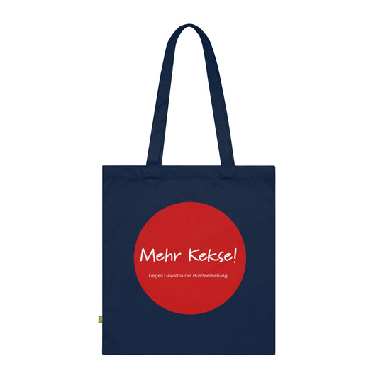 Baumwolltasche "Mehr Kekse!"