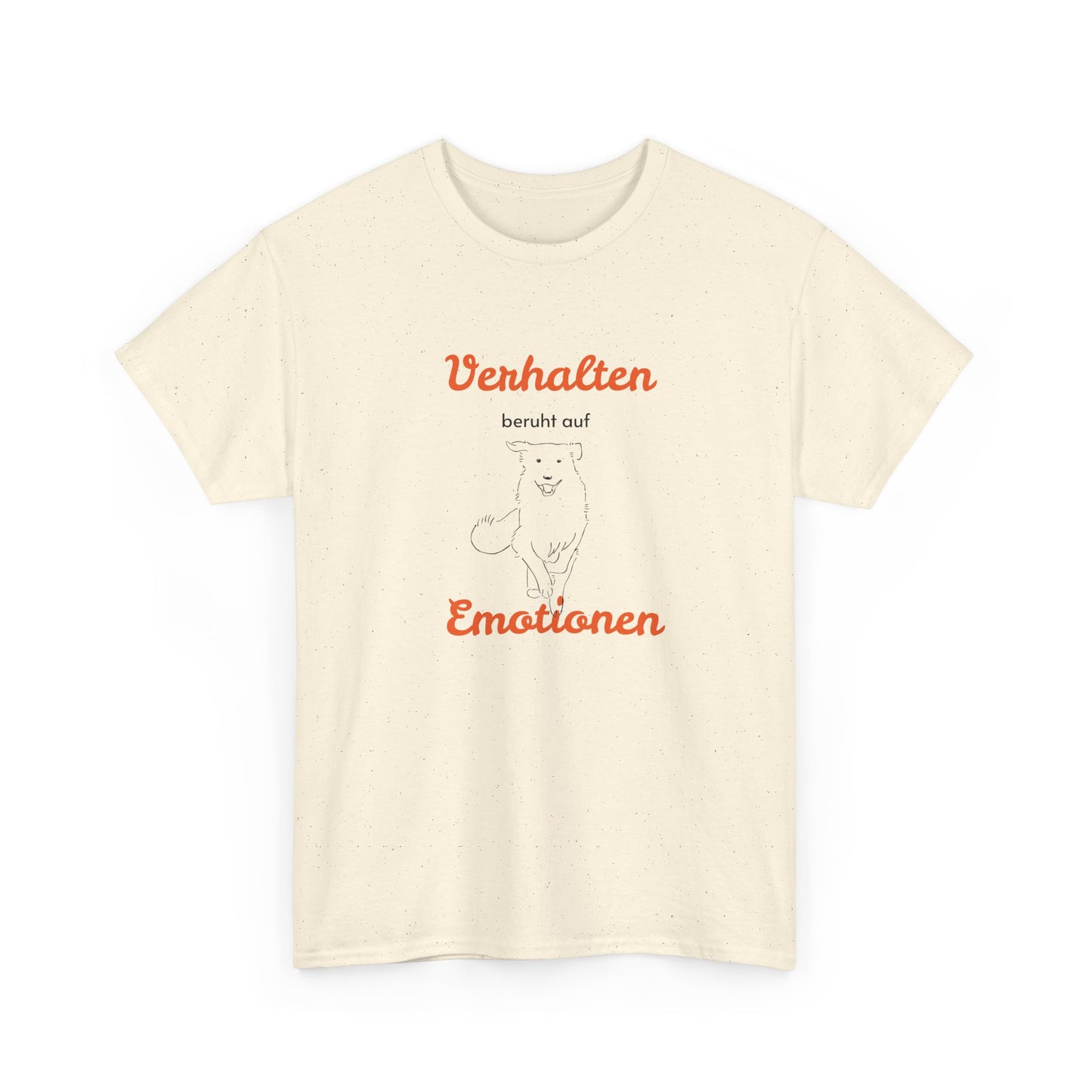 T-Shirt Baumwolle Verhalten beruht auf Emotionen in natur.