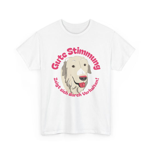 Gute Stimmung T-Shirt Hajo im Comic-Style